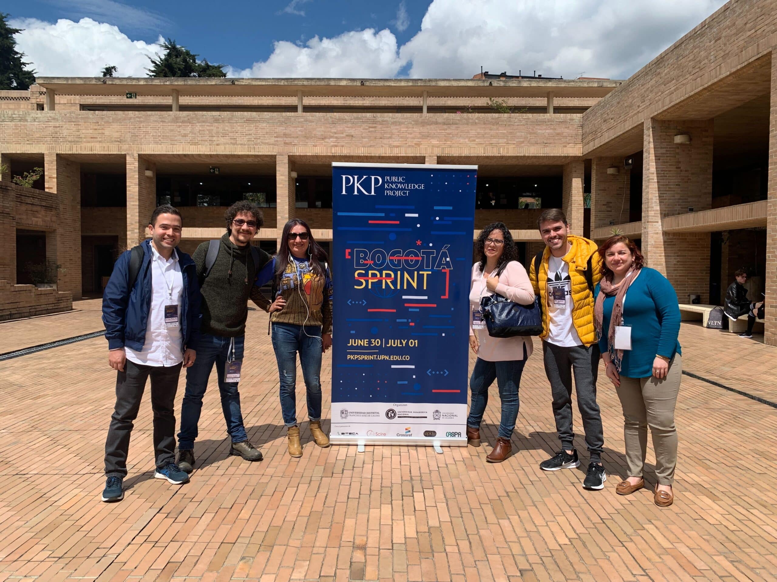 Group Members at PKP Sprint Bogotá 22