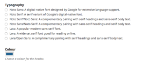 fonts-colours