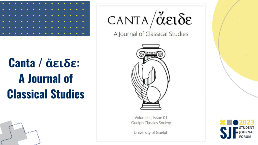 Canta Journal cover