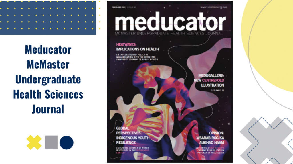 Meducator McMaster Undergraduate Health Sciences Journal cover