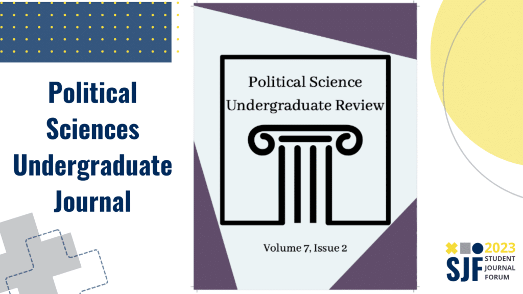 Political Sciences Undergraduate Journal cover
