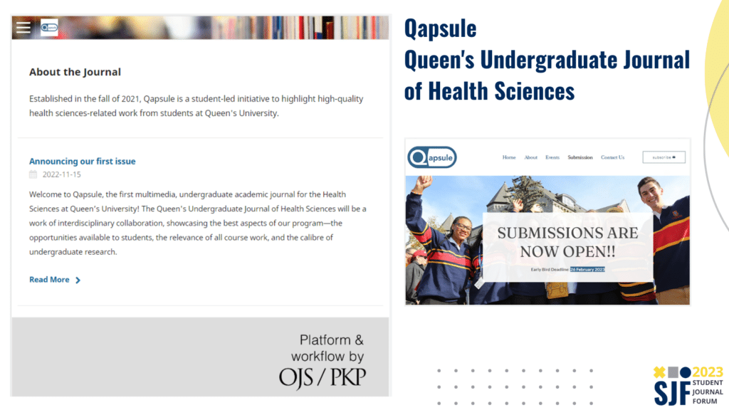 Qapsule journal cover