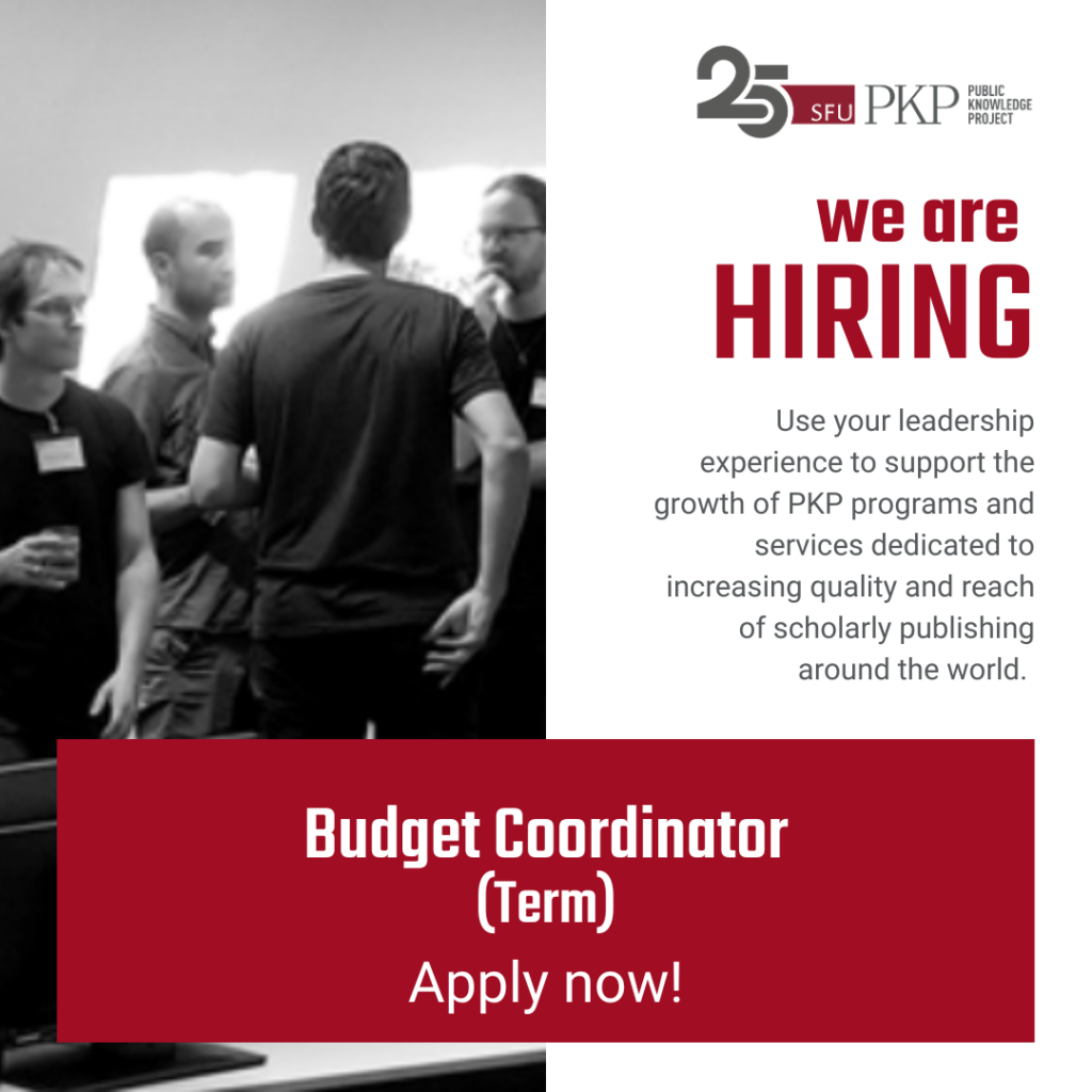 Hiring Budget Coordinator