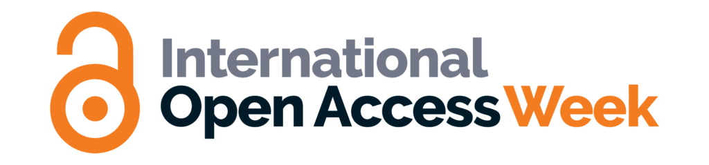 International Open Access Week logo with an unlock symbol