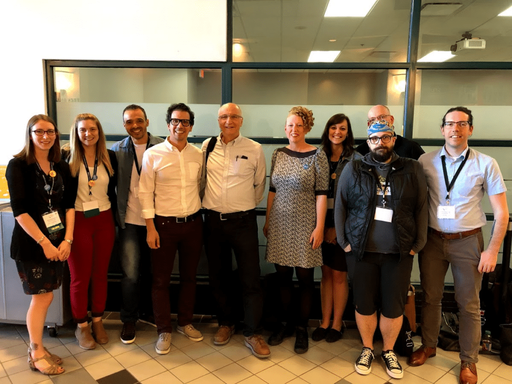 PKP team at the PKP Sprint in SFU, Vancouver, 2019