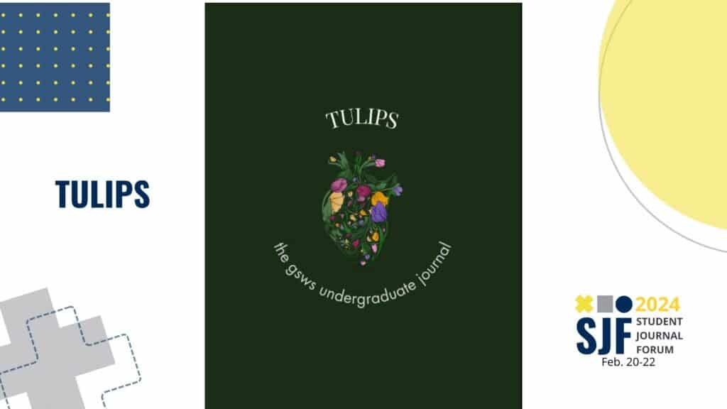 Tulips current journal cover. 