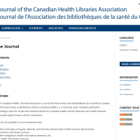 Journal of the Canadian Health Libraries Association