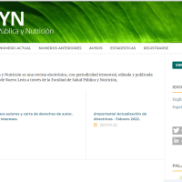 Revista Salud Pública y Nutrición