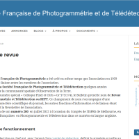 Revue Française de  Photogrammétrie et Télédétection